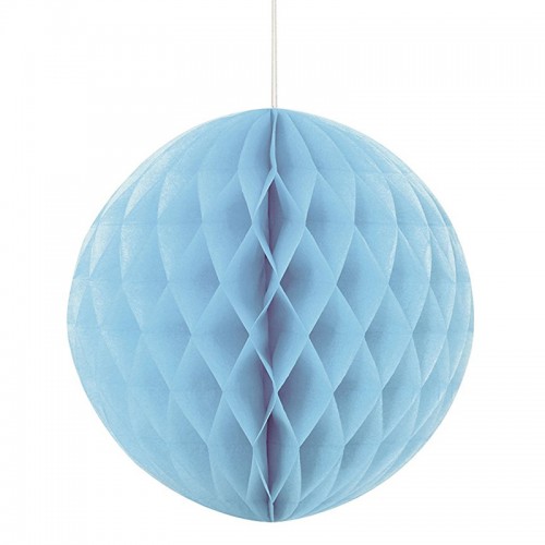 Bola Papel Azul Claro